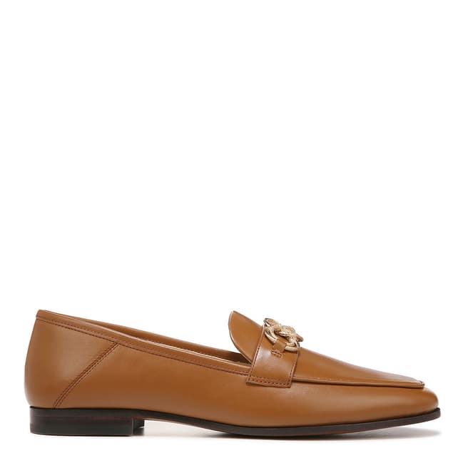 Beige Gold Detailed Loafers - BrandAlley