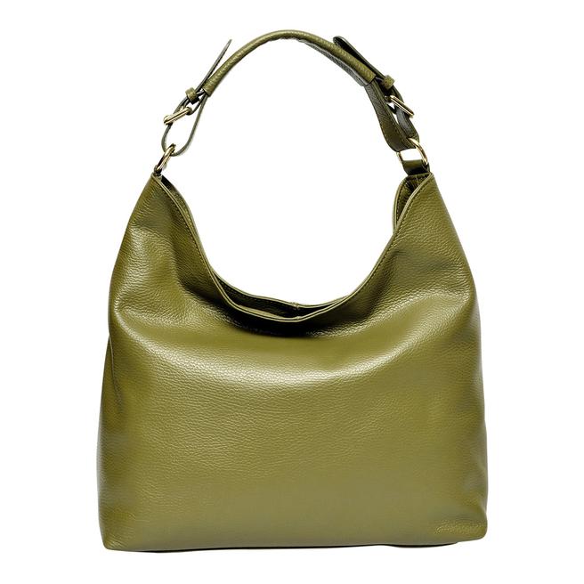 Green Italian Leather Handbag BrandAlley