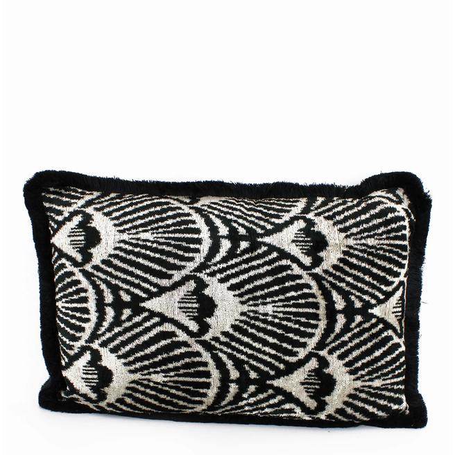 Velvet Hearts Monogram Cushion BrandAlley