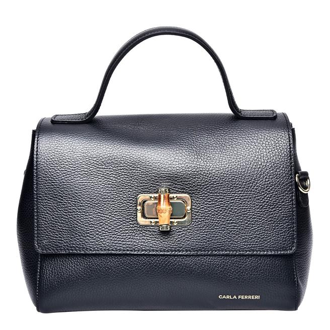 Black Leather Crossbody Bag BrandAlley