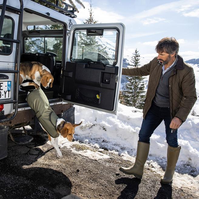 Large Dog Coat, Vert Chameau BrandAlley