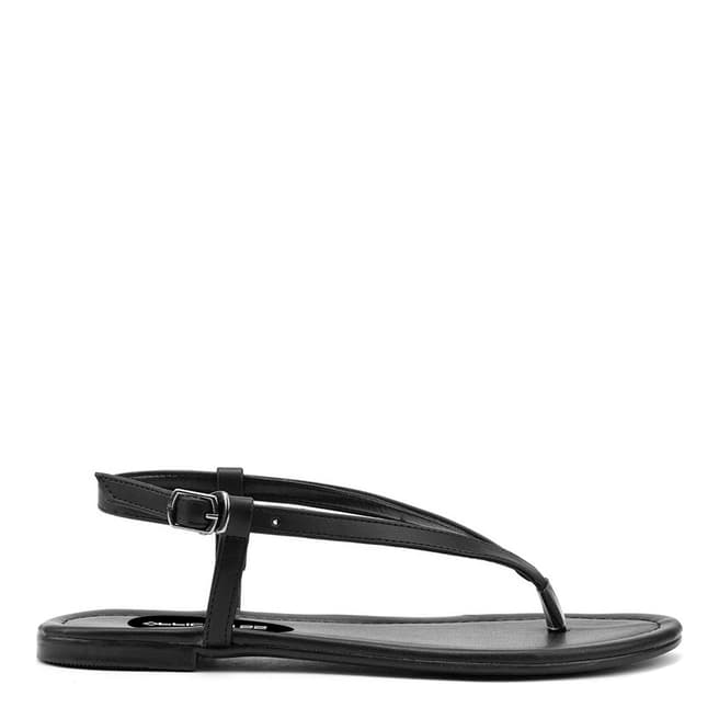 Black Flat Sandal - Flat Sandals - Shoes - Women - BrandAlley