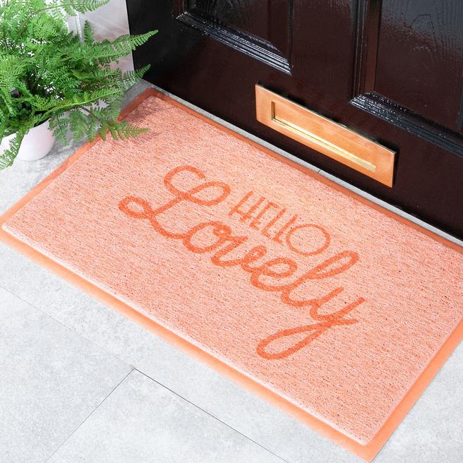 Hello Lovely Doormat (70 x 40cm) BrandAlley