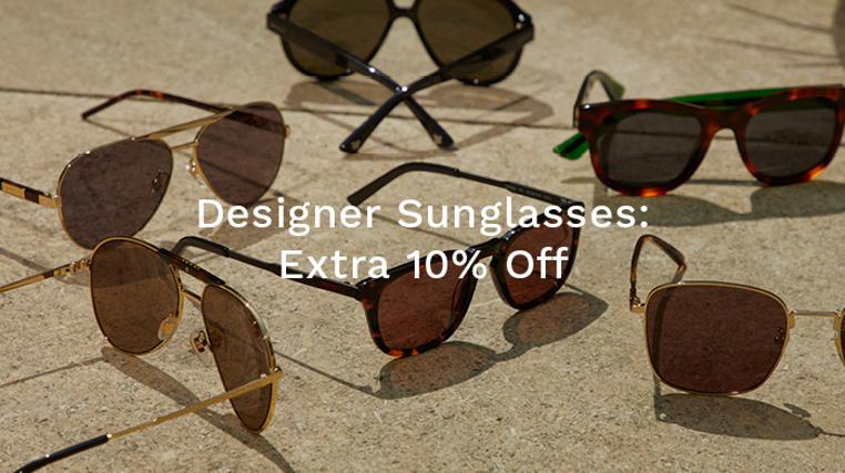Designer Sunglasses Brands! Extra 10% Off