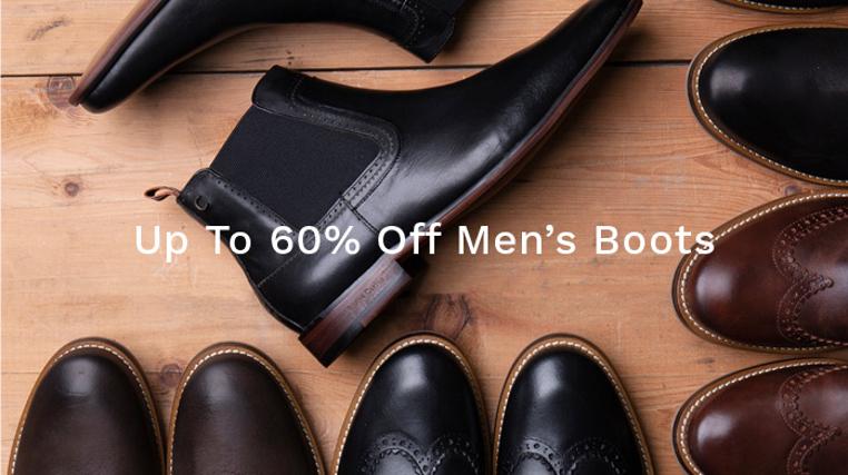 Up To 60% Off Men's Boots