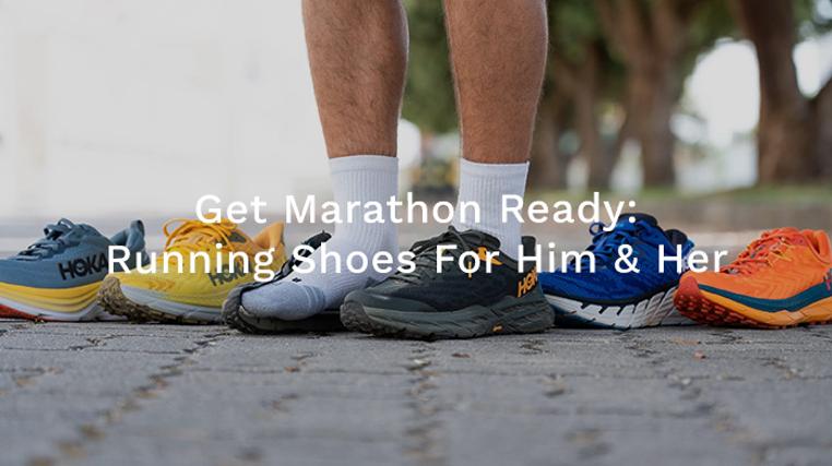 Get Marathon Ready: Running Shoes For Him & Her