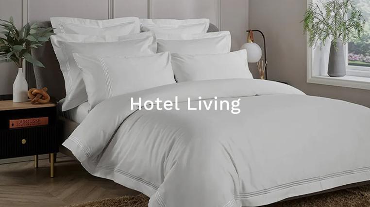 Hotel Living: Luxury Bedding