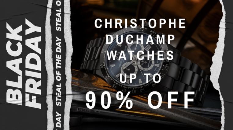 90% Off Christophe Duchamp Luxury Watches