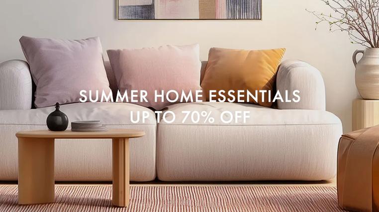 Summer Home Essentials: Up to 70% Off