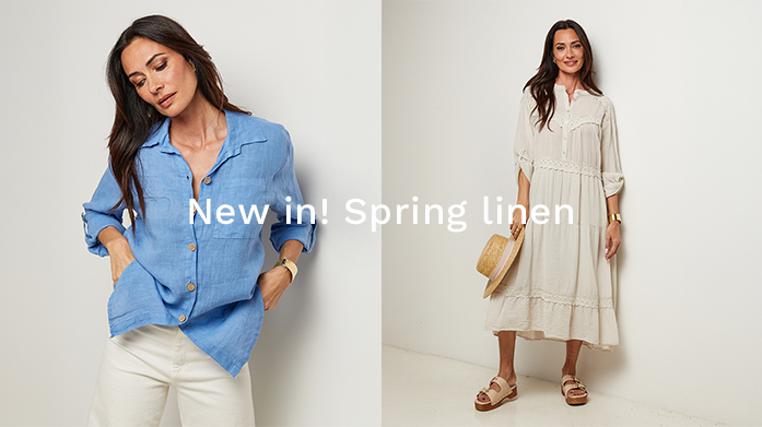 New In! Spring Linen