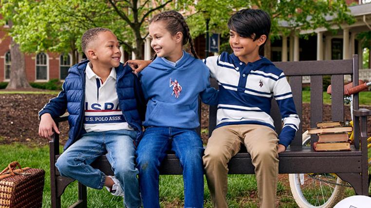 Kids designer sale discount