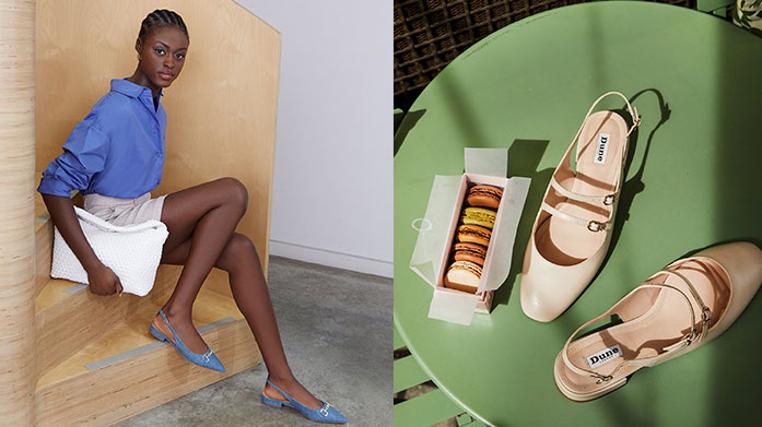 New! Dune Footwear For Her