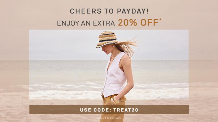 Pay Day Extra 20% Off