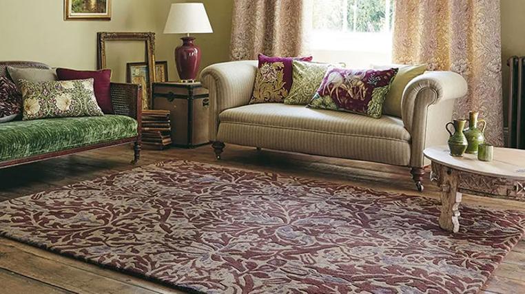 Designer Rugs & Runners: Morris & Co, Laura Ashley & More