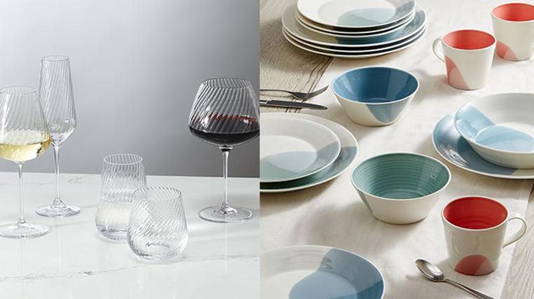 Royal Doulton Tableware & Waterford Crystal