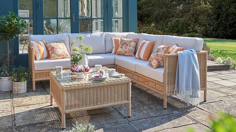 New In: Laura Ashley Rattan Garden Furniture