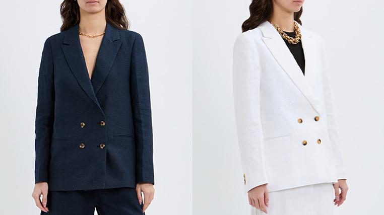 No. Eleven: £49 Linen Blazer Steal