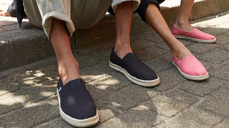 Back In Stock! Toms For Her & Him