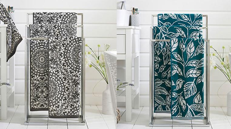 Jacquard & Colourful Towels By The Lyndon Company & Deyongs