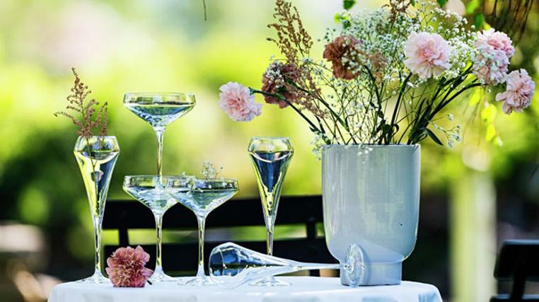 Garden Party Glassware