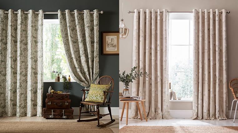 Designer Curtains From Laura Ashley, William Morris And More