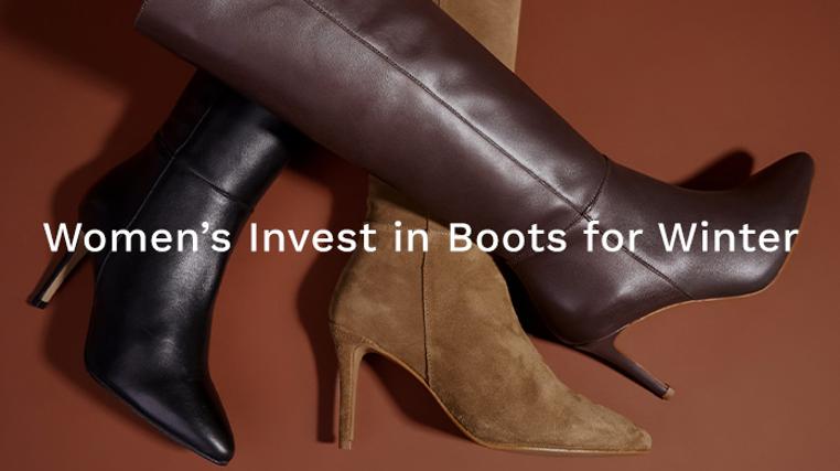Women's: Invest In Boots For Winter