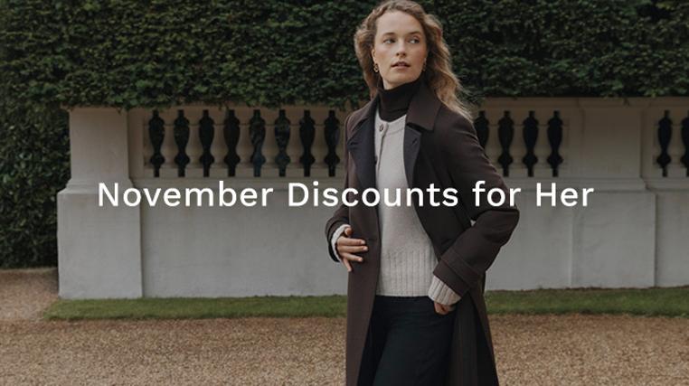 November Discounts For Her