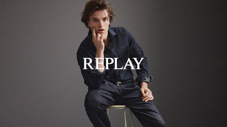New In! Replay Menswear