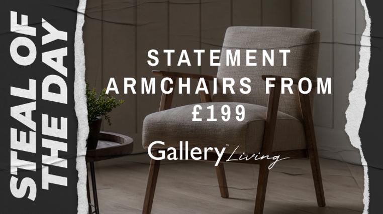 Steal of the Day: Statement Chairs From £199