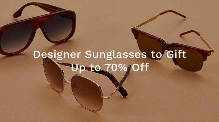 Designer Sunglasses To Gift: Up To 70% Off