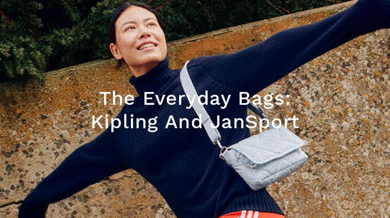 The Everyday Bags: Kipling & Jansport