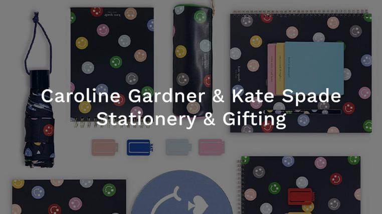 Caroline Gardner & Kate Spade: Gifting & Stationery