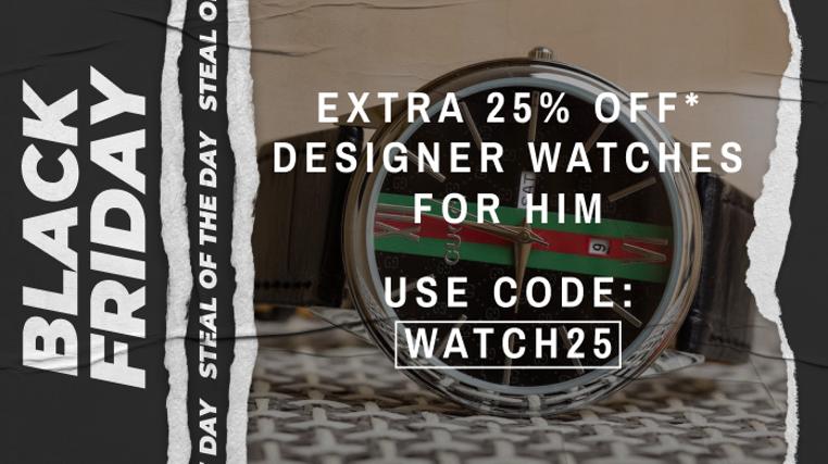 25% Off Men's Designer Watches: Seiko, Armani & More