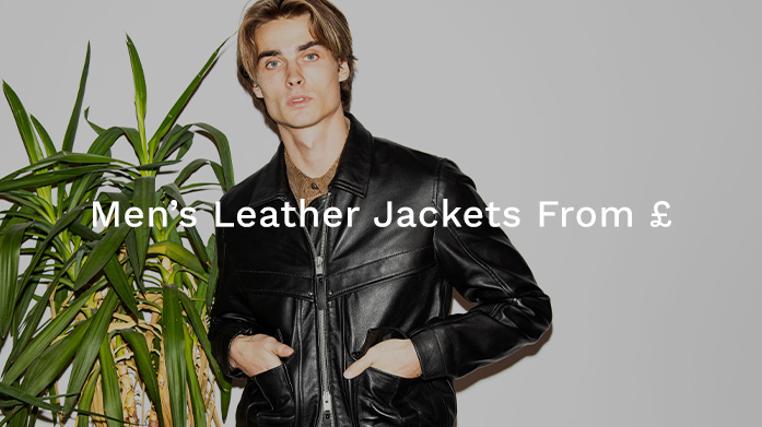 Leather Jackets From £89 For Him