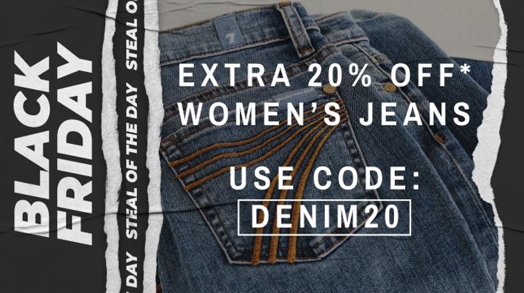 20% Off Premium Jeans For Her