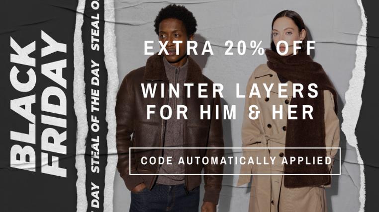 20% Off Winter Layers
