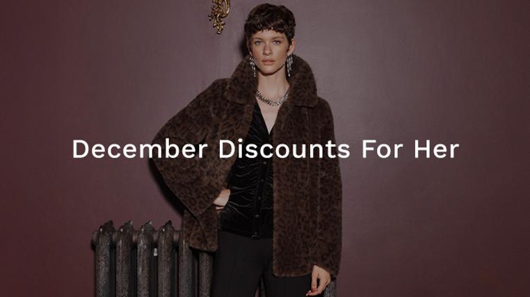 December Discounts For Her
