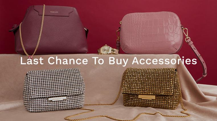 Last Chance To Buy Accessories!