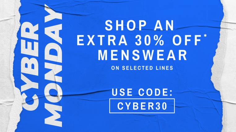 Men's: Cyber Monday!