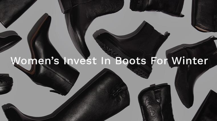 Women's: Invest In Boots For Winter