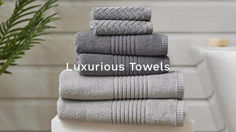 Luxurious Bath Towels