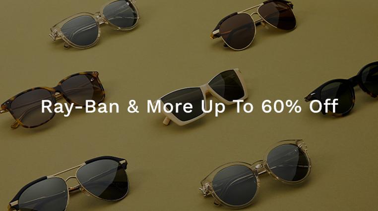 Ray-Ban & More: Up To 60% Off