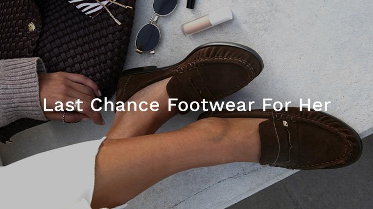 Last Chance! Footwear For Her