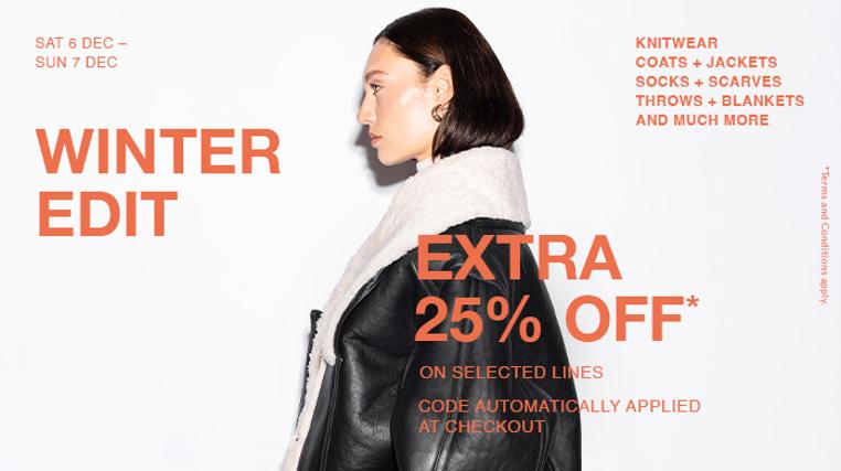 An Extra 25% Off