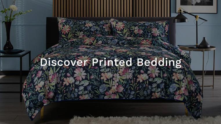 Discover Printed Bedding