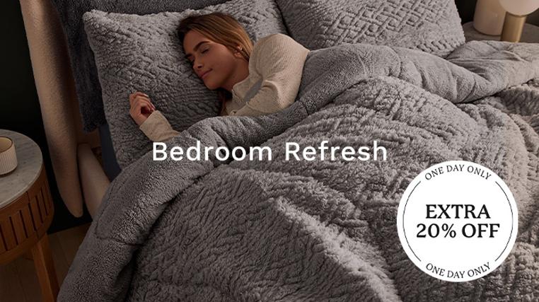 An Extra 20% Off Bedroom Refresh