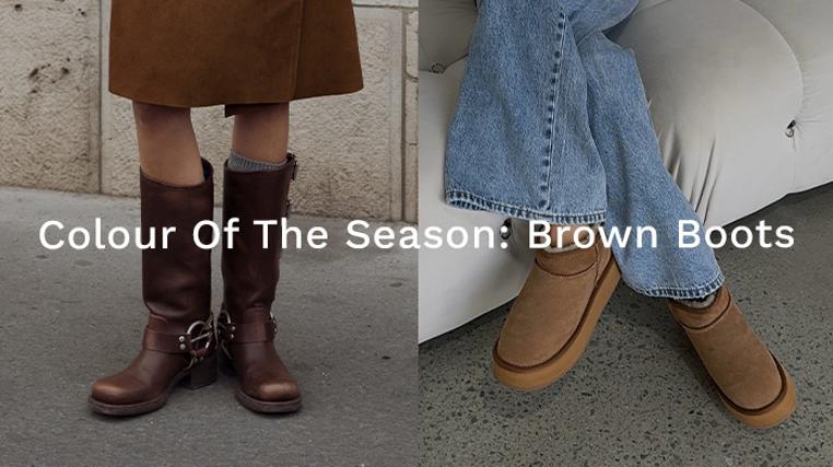 Colour Of The Season: Brown Boots