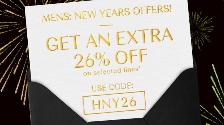 Men's: New Year Offers!