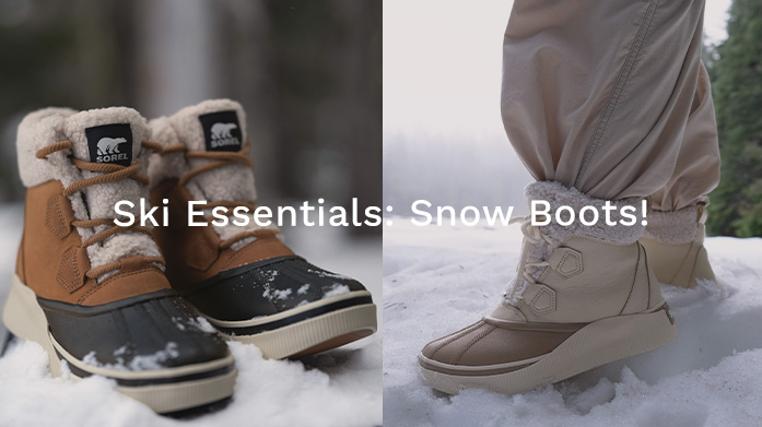 Ski Essentials: Snow Boots!