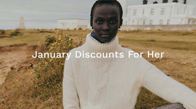 January Discounts For Her